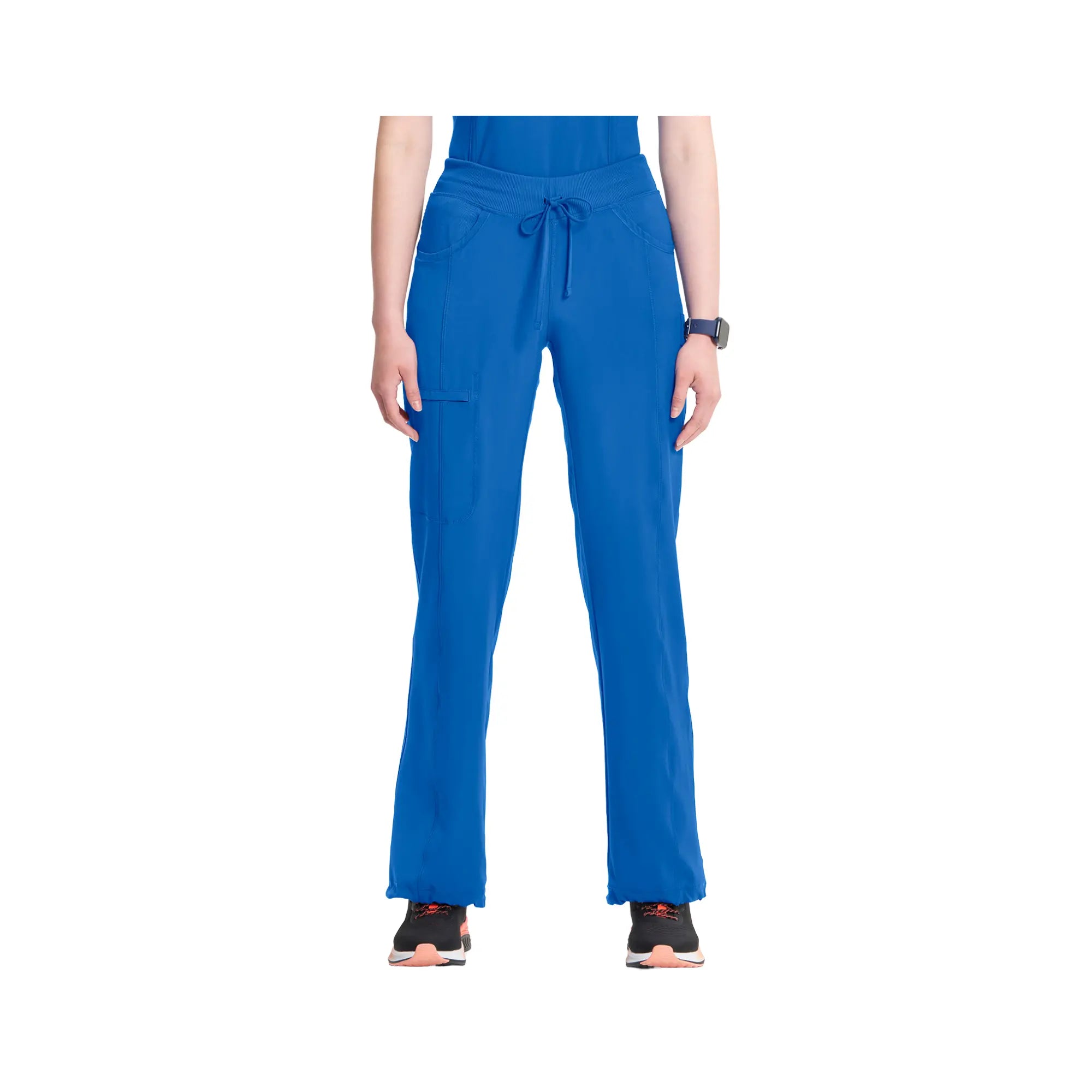 Quimper - Pantalon droit cordon de serrage - Femme - Cherokee Cherokee Medical Uniforms  Bleu-Roi-3XL