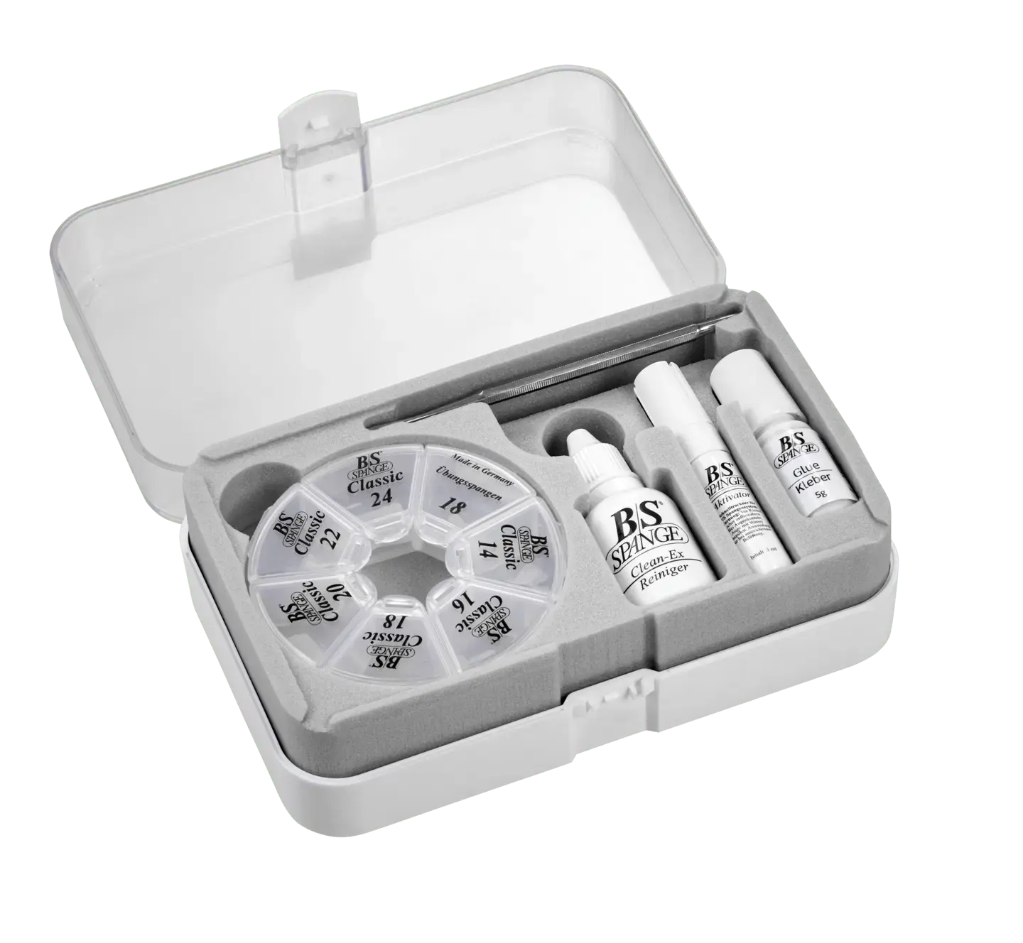 Boîte professionnelle B/S Classique - Profi Set - x60 languettes B/S classiques B/S Spange