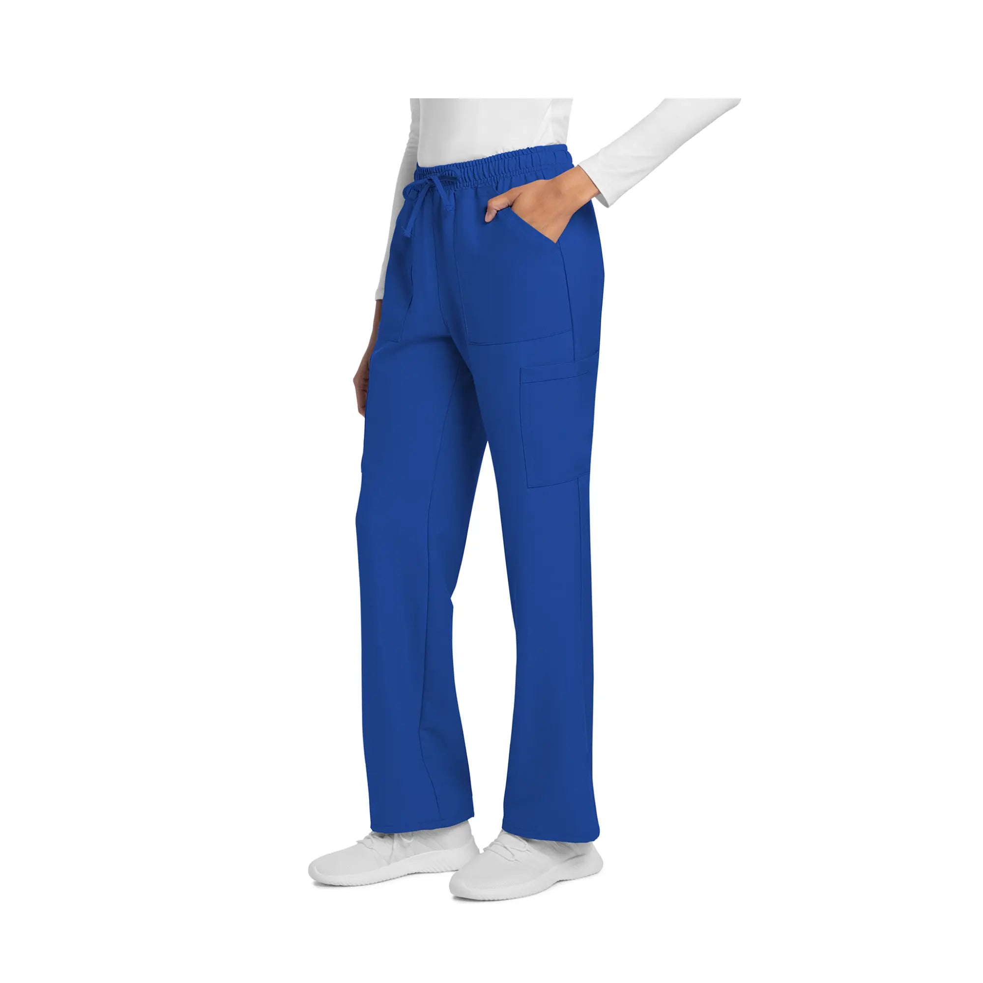 Saint-Malo - Pantalon jambes droites à cordon de serrage - Femme - Cherokee Cherokee Authentic Workwear 