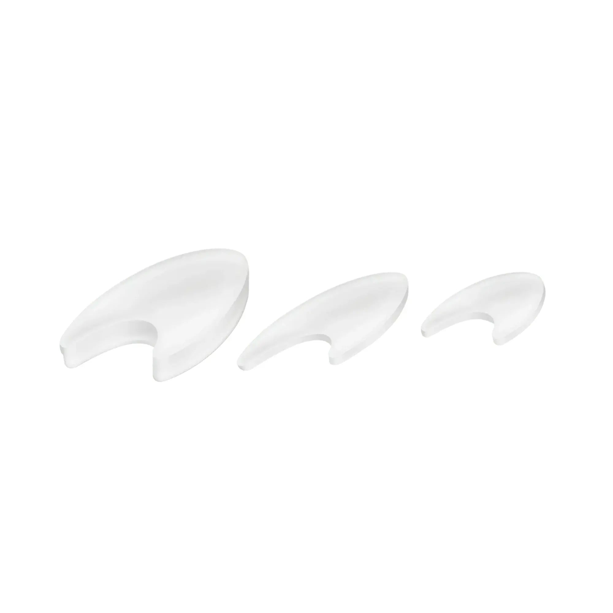 Séparateurs d'orteils en silicone - forme anatomique  - 10 pièces - Ruck Ruck