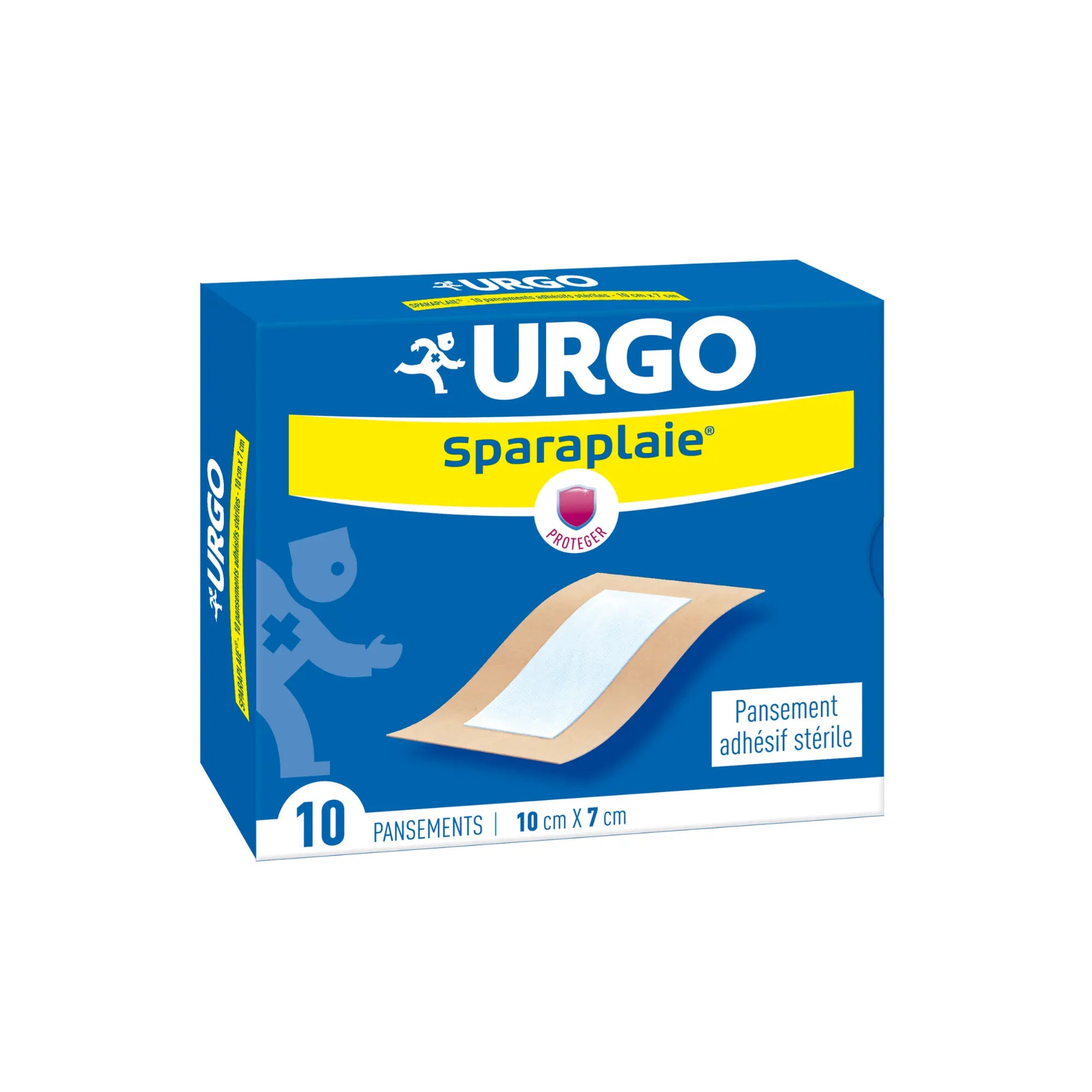 Sparaplaie - 10 cm x 7 cm - bte de 10 - Urgo Urgo