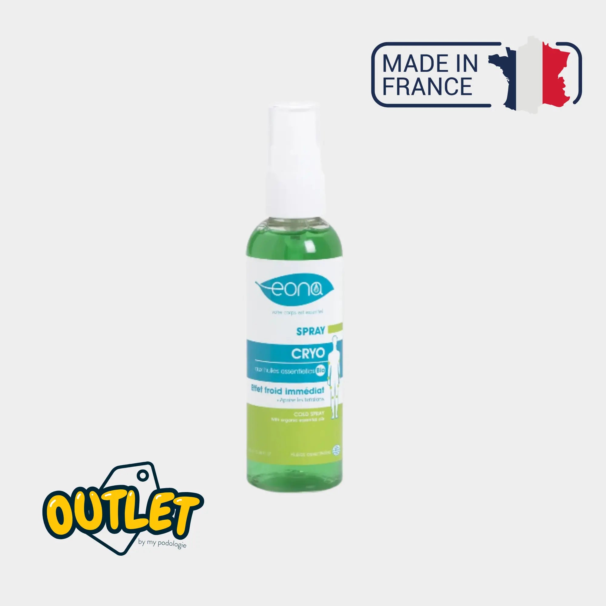 Spray Cryo - Apaise les tensions - Effet froid - 100 ml - Eona // Date dépassée Eona  100 ml