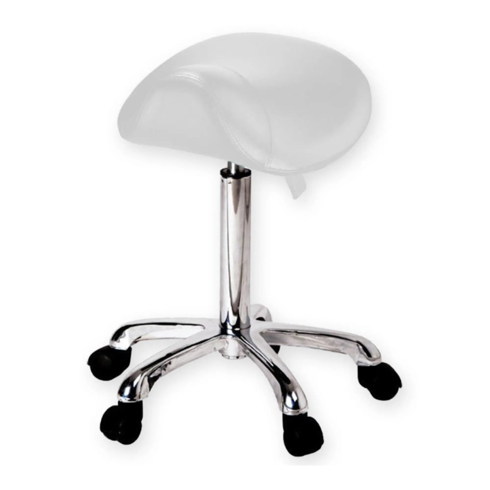 Tabouret ergonomique ERGO - Forme selle - 3 couleurs My Podologie  Blanc